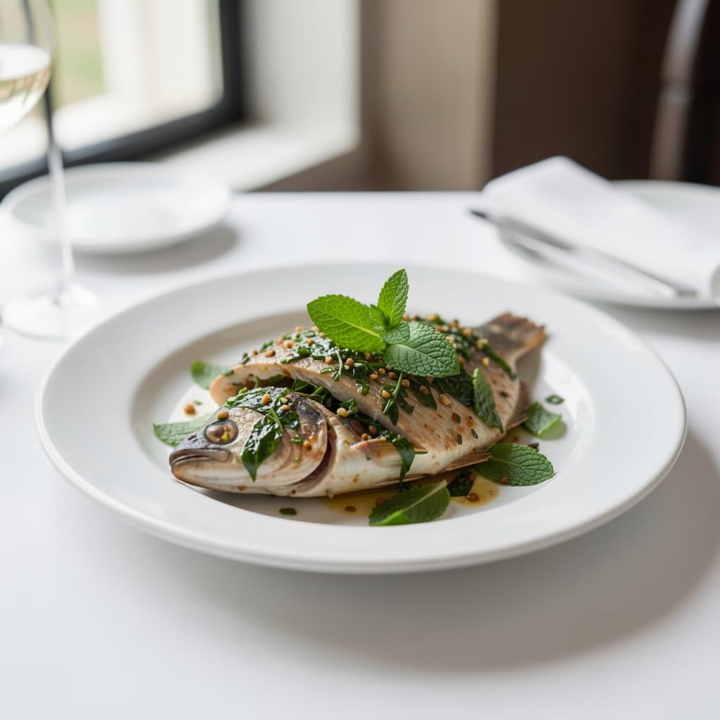 Fish Masakkali (Mint Leaf Chefs Specialty)