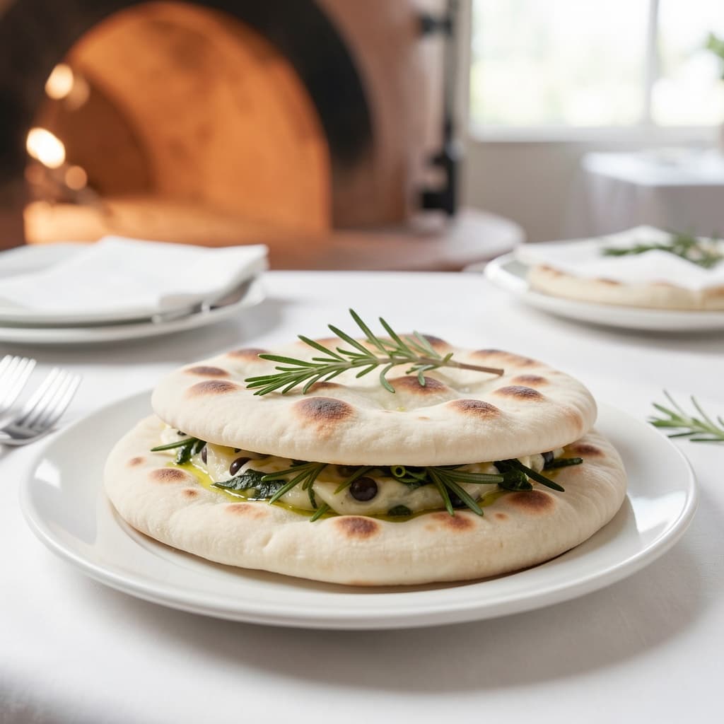Rosemary Garlic Naan (Mint Leaf Chefs Specialty)