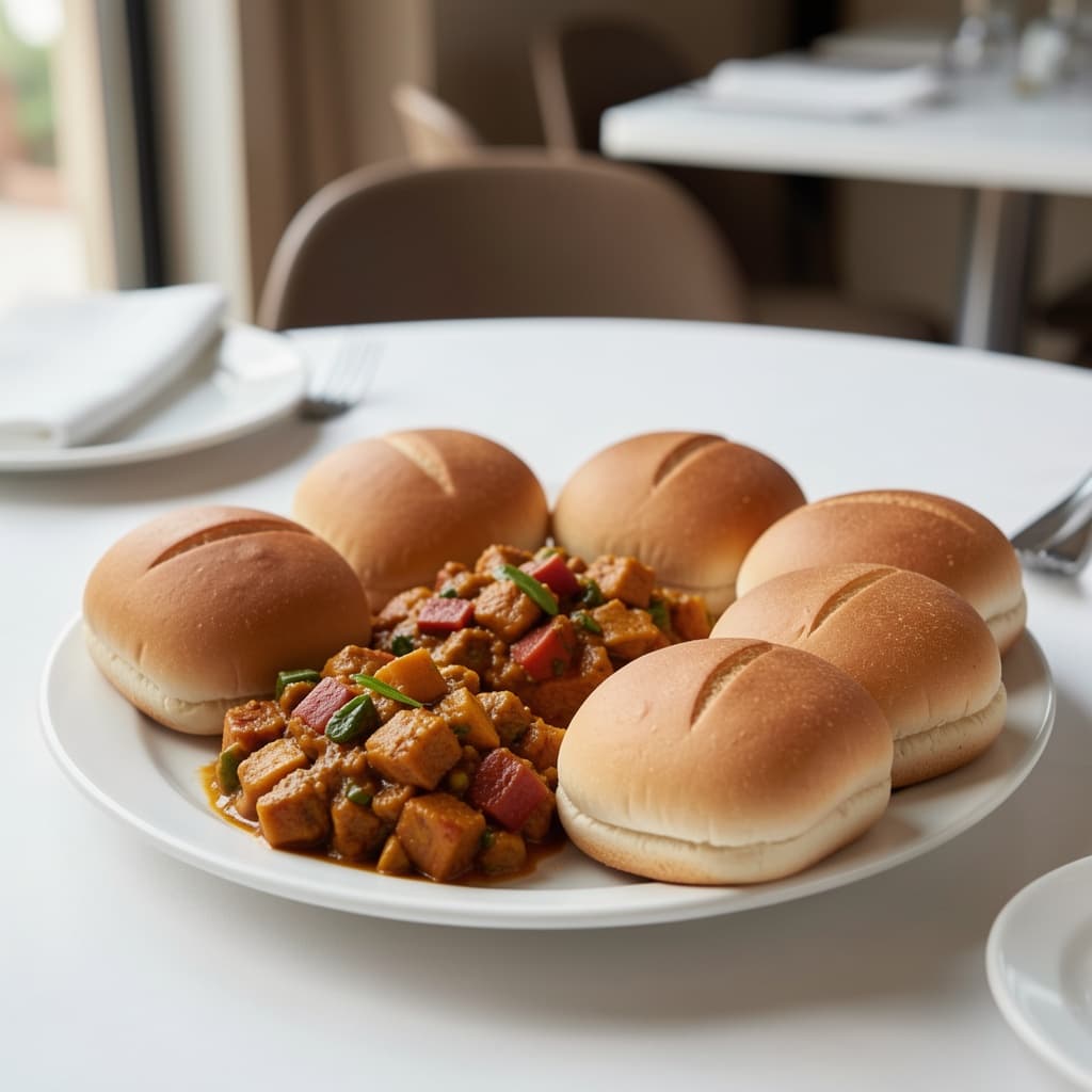 Pav Bhaji (4 pav/bread)
