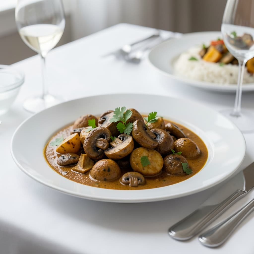 Mushroom Masala
