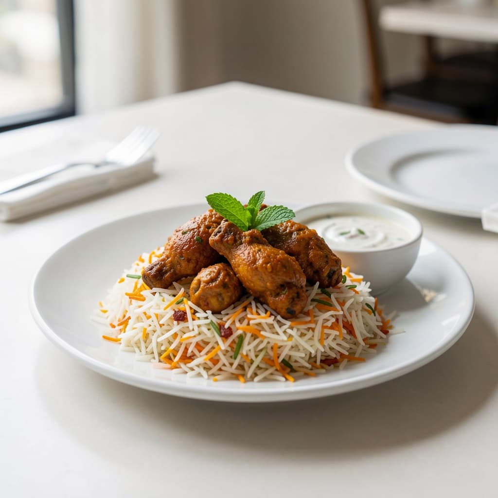 Mint Leaf Special Biryani (Boneless) (Mint Leaf Chefs Specialty)