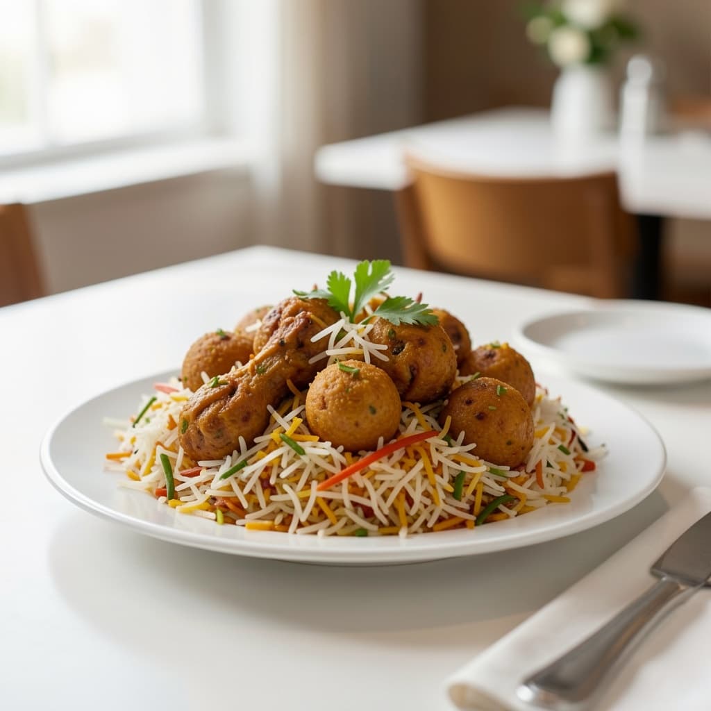 Hyderabadi Chicken Dum Biryani (Boneless) (Family Pack)