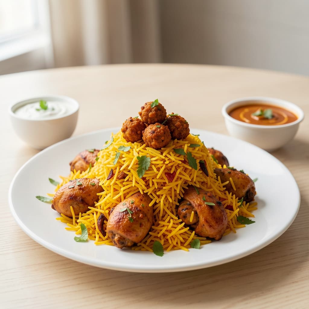 Special Chicken Biryani (Boneless)